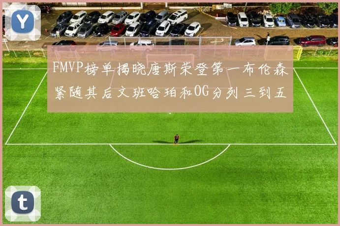 FMVP榜单揭晓唐斯荣登第一布伦森紧随其后文班哈珀和OG分列三到五位
